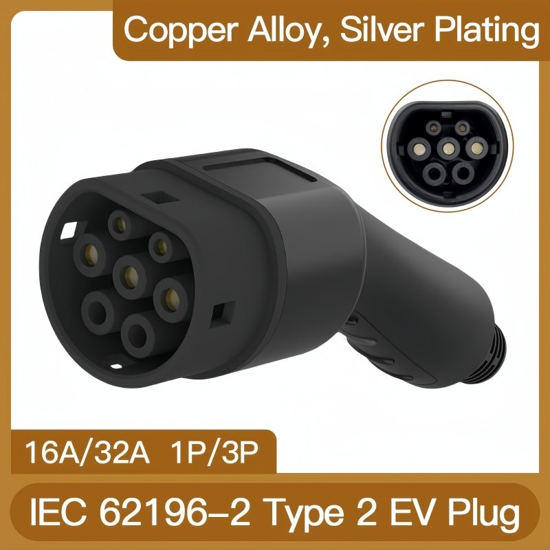 Ev Charger Adapter - Новый тип 2 штекер/гнездо для зарядного