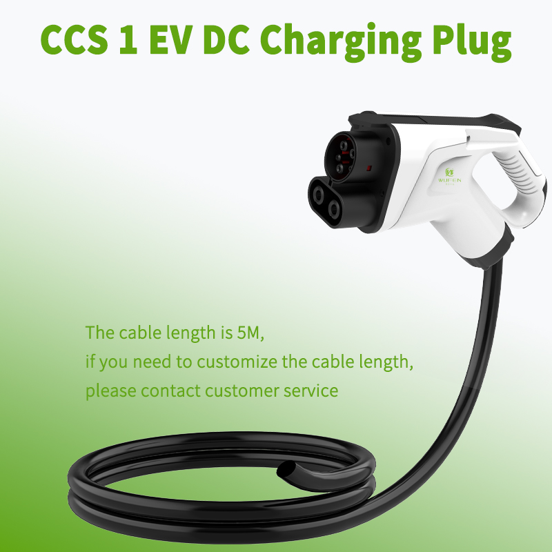 WUFEN CCS1 DC зарядный разъем  – обзор и цена Ev Charging Cable