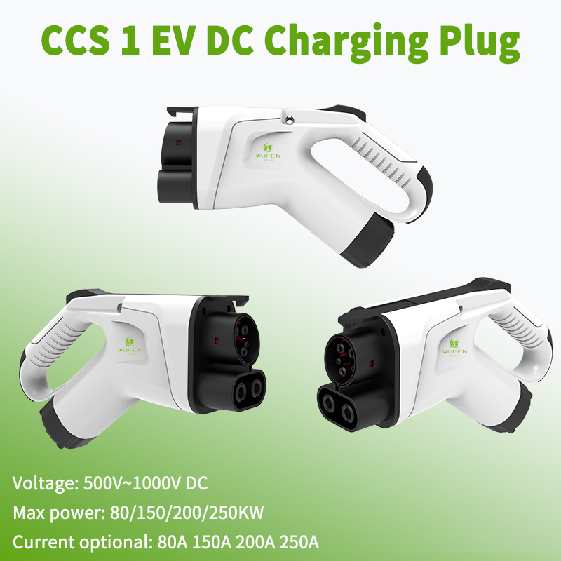 WUFEN CCS1 DC зарядный разъем  – обзор и цена Ev Charging Cable