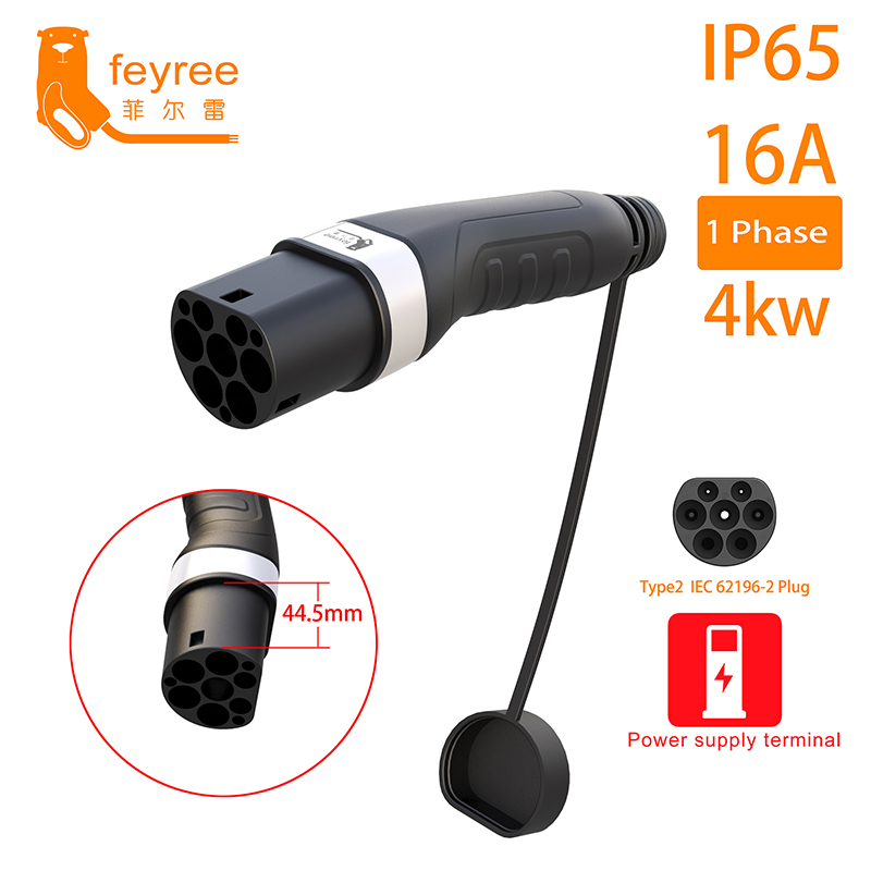 feyree Type2 Штекер EV Зарядно – обзор и цена Ev Charger Adapter