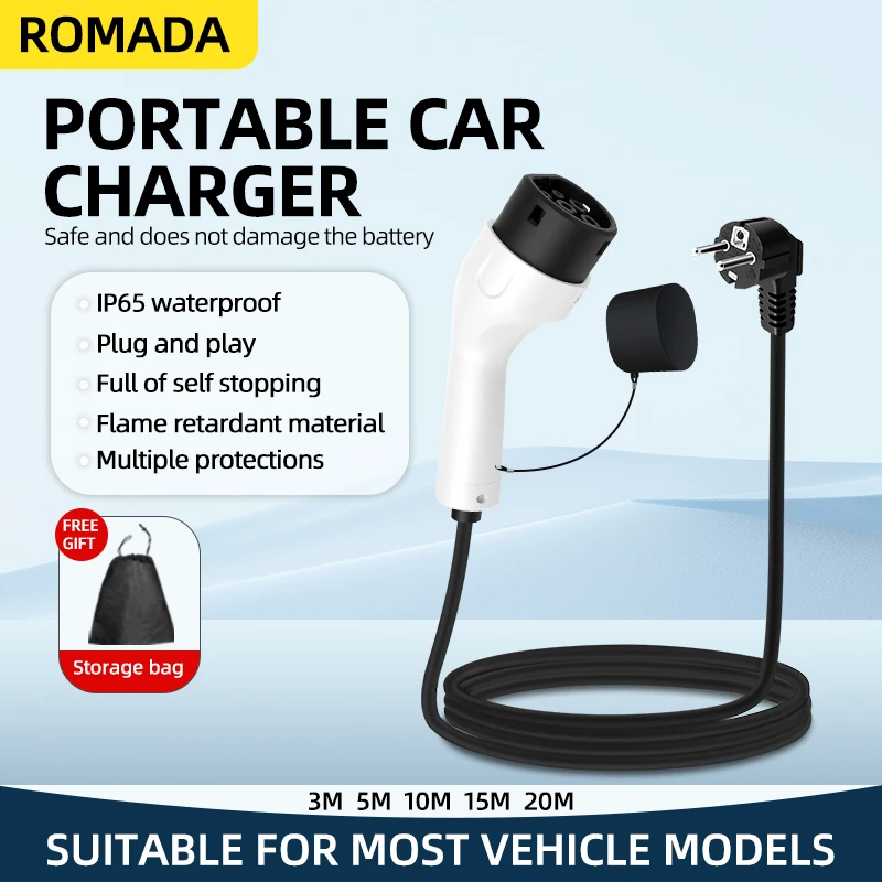 Портативное зарядное устройств – обзор и цена Ev Charger Adapter