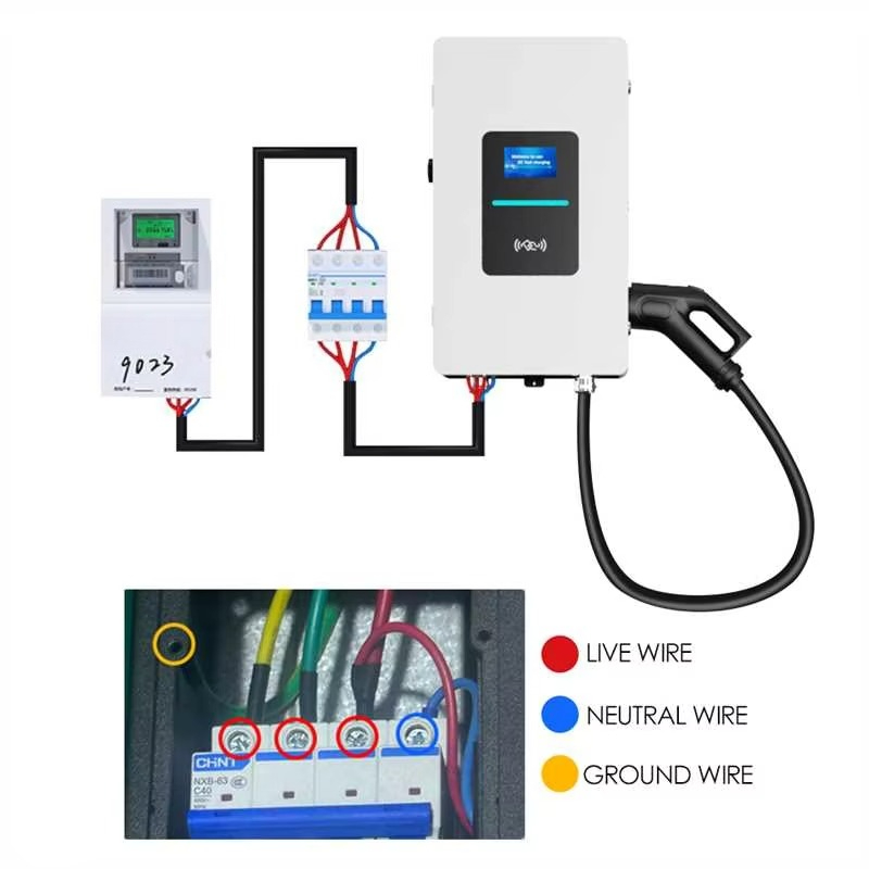Зарядная станция RSCHG 20 кВт  – обзор и цена Ev Charger